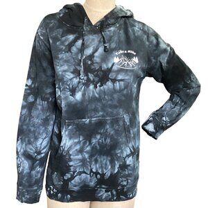 RSQ "Take A Hike" Graphic Tie Dye Hoodie Sz L #114J